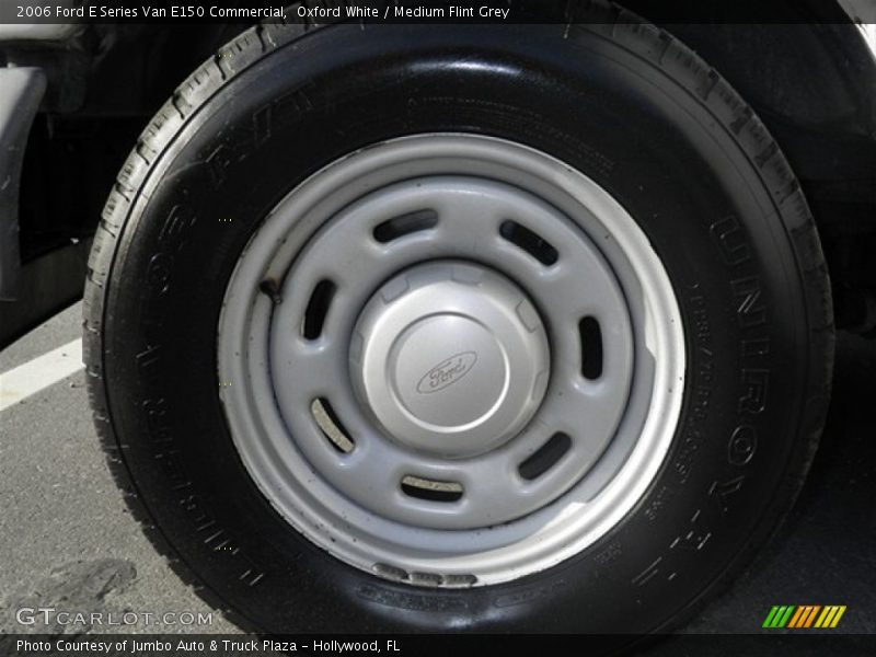 Oxford White / Medium Flint Grey 2006 Ford E Series Van E150 Commercial
