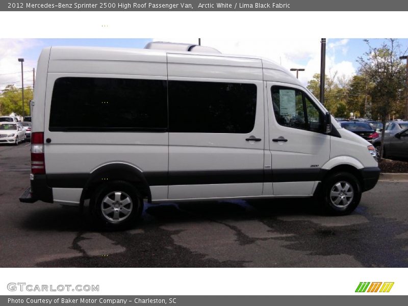 Arctic White / Lima Black Fabric 2012 Mercedes-Benz Sprinter 2500 High Roof Passenger Van