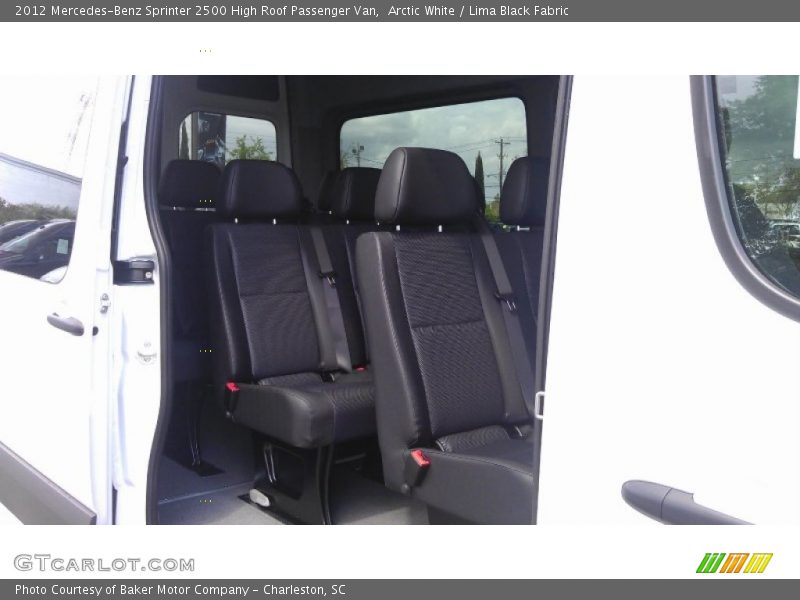  2012 Sprinter 2500 High Roof Passenger Van Lima Black Fabric Interior