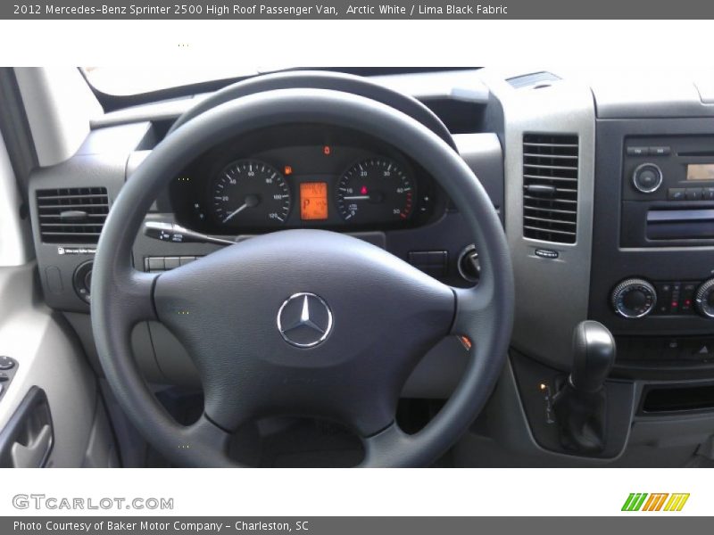 Arctic White / Lima Black Fabric 2012 Mercedes-Benz Sprinter 2500 High Roof Passenger Van