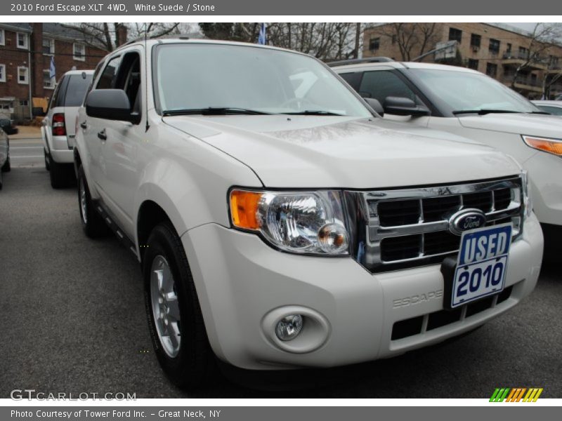 White Suede / Stone 2010 Ford Escape XLT 4WD