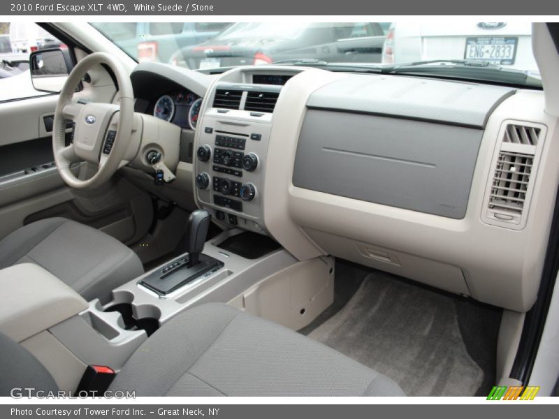 White Suede / Stone 2010 Ford Escape XLT 4WD