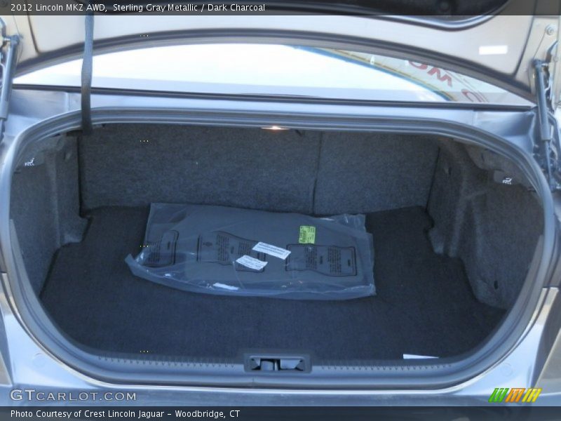 Sterling Gray Metallic / Dark Charcoal 2012 Lincoln MKZ AWD