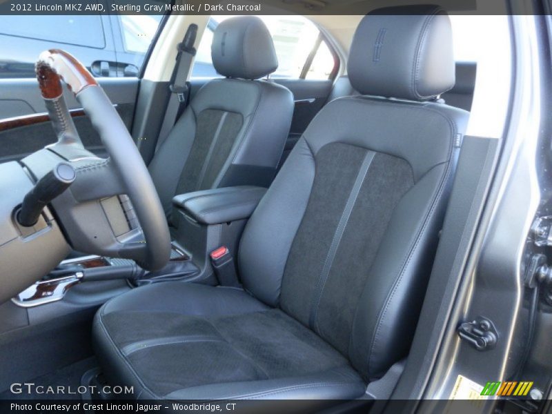 Sterling Gray Metallic / Dark Charcoal 2012 Lincoln MKZ AWD