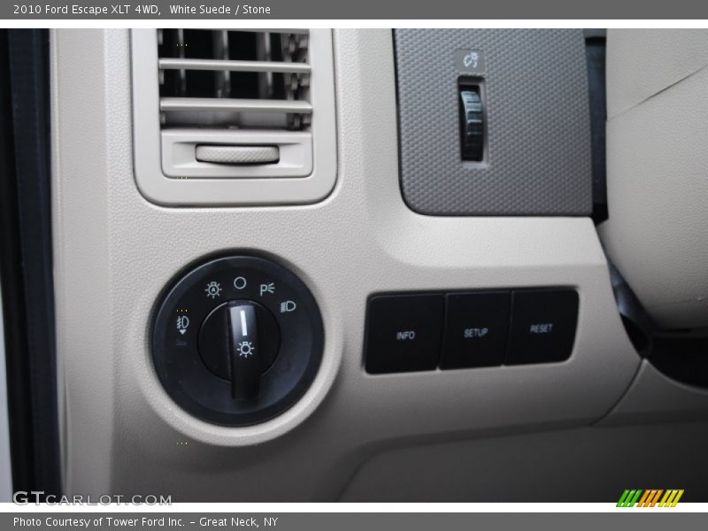 White Suede / Stone 2010 Ford Escape XLT 4WD