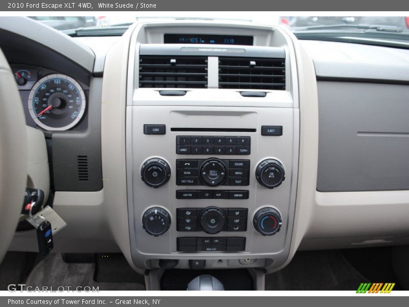 White Suede / Stone 2010 Ford Escape XLT 4WD