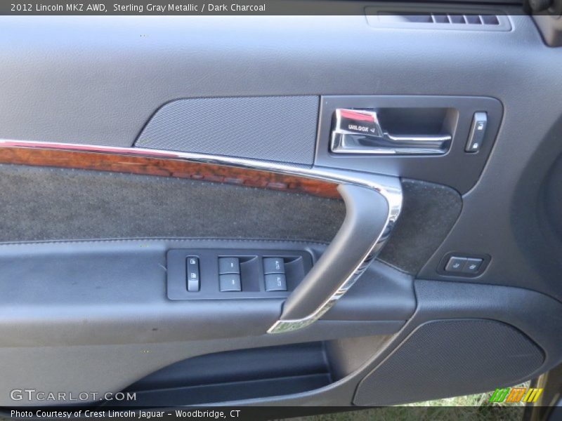 Sterling Gray Metallic / Dark Charcoal 2012 Lincoln MKZ AWD