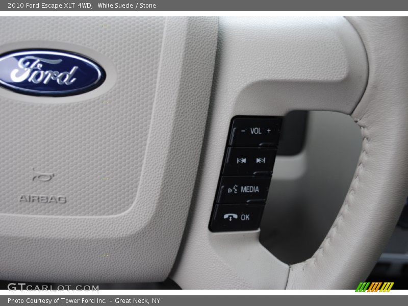 White Suede / Stone 2010 Ford Escape XLT 4WD