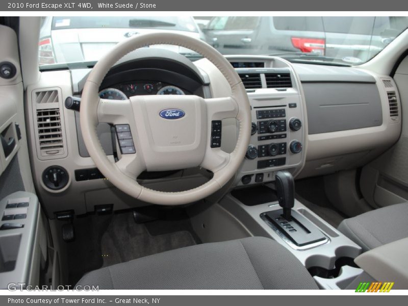White Suede / Stone 2010 Ford Escape XLT 4WD