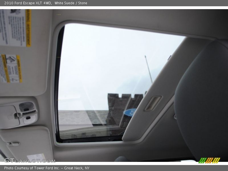 White Suede / Stone 2010 Ford Escape XLT 4WD