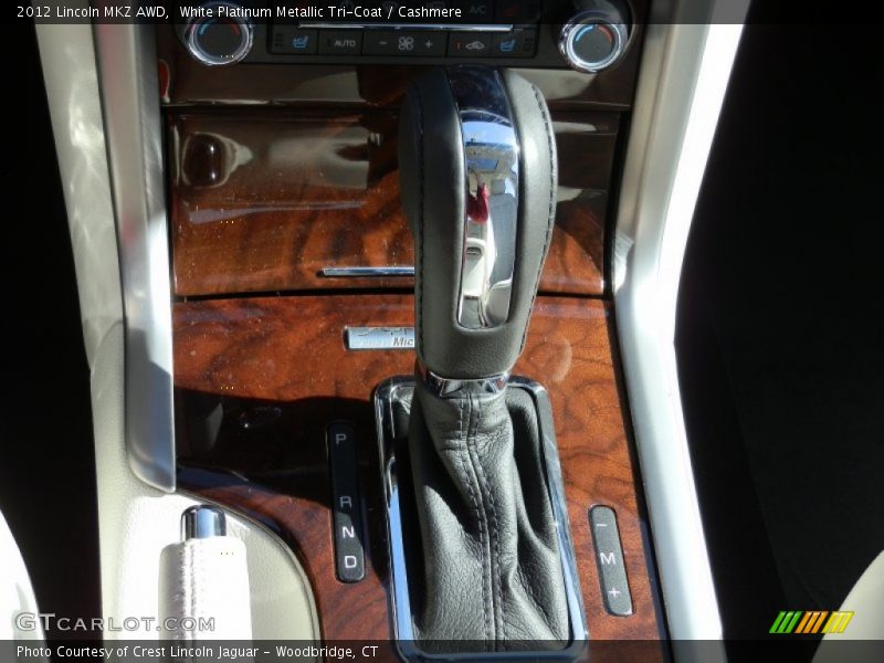 White Platinum Metallic Tri-Coat / Cashmere 2012 Lincoln MKZ AWD
