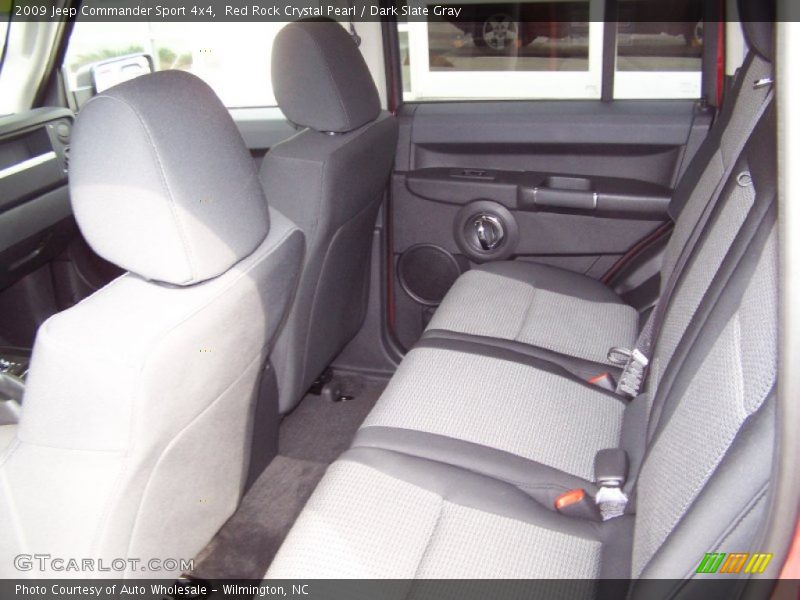 Red Rock Crystal Pearl / Dark Slate Gray 2009 Jeep Commander Sport 4x4