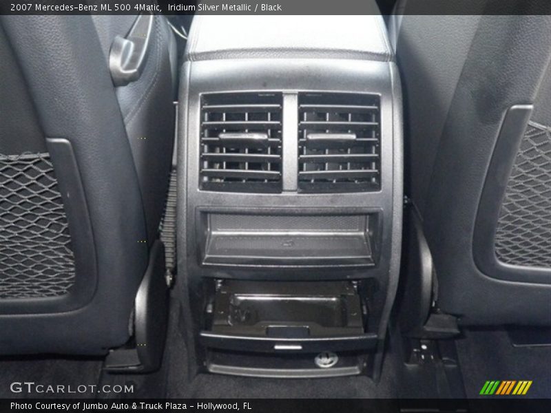 Iridium Silver Metallic / Black 2007 Mercedes-Benz ML 500 4Matic