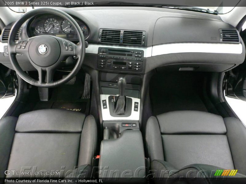 Jet Black / Black 2005 BMW 3 Series 325i Coupe
