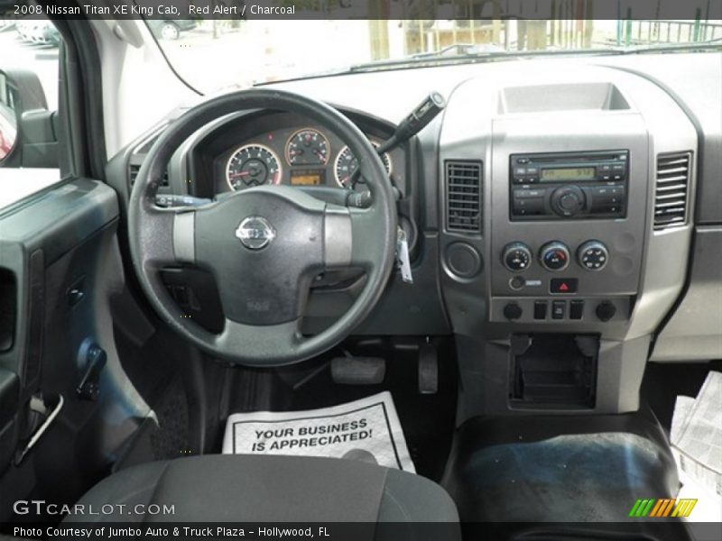 Dashboard of 2008 Titan XE King Cab