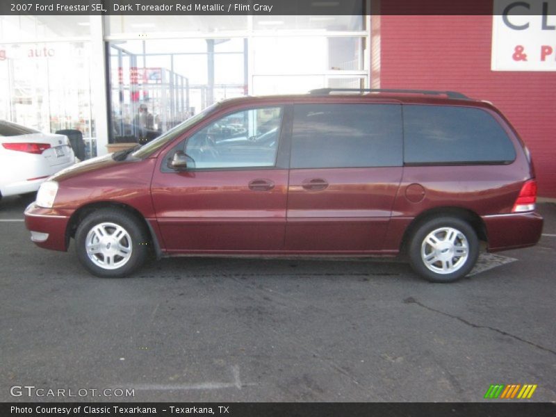 Dark Toreador Red Metallic / Flint Gray 2007 Ford Freestar SEL