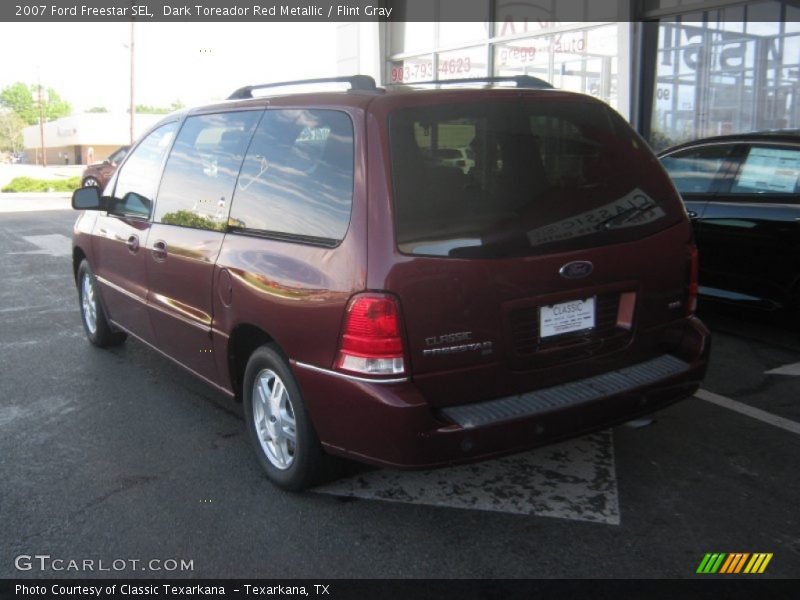 Dark Toreador Red Metallic / Flint Gray 2007 Ford Freestar SEL