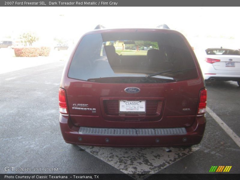 Dark Toreador Red Metallic / Flint Gray 2007 Ford Freestar SEL