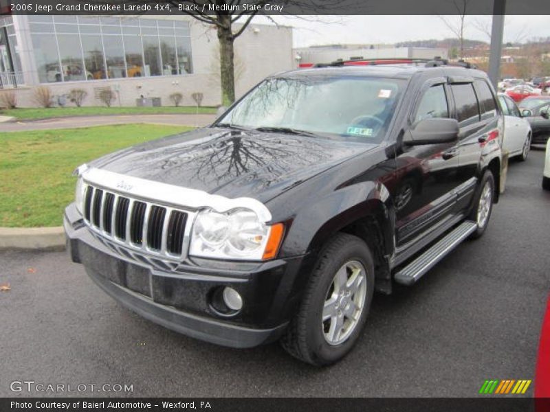 Black / Medium Slate Gray 2006 Jeep Grand Cherokee Laredo 4x4