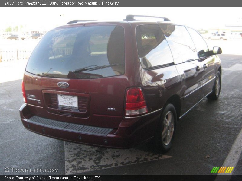 Dark Toreador Red Metallic / Flint Gray 2007 Ford Freestar SEL