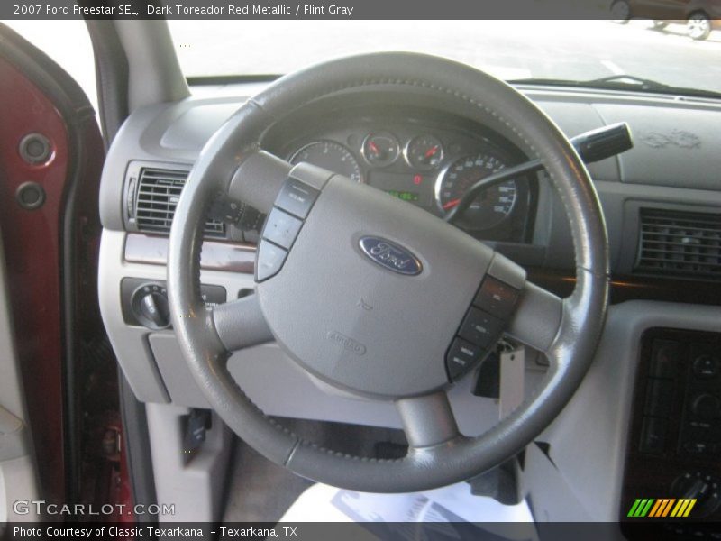 Dark Toreador Red Metallic / Flint Gray 2007 Ford Freestar SEL