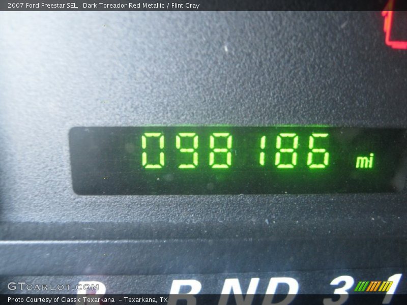 Dark Toreador Red Metallic / Flint Gray 2007 Ford Freestar SEL