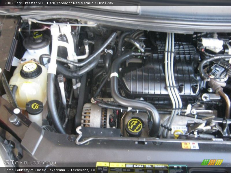 Dark Toreador Red Metallic / Flint Gray 2007 Ford Freestar SEL