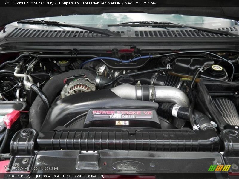  2003 F250 Super Duty XLT SuperCab Engine - 6.0 Liter OHV 32 Valve Power Stroke Turbo Diesel V8