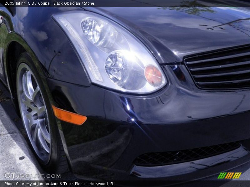 Black Obsidian / Stone 2005 Infiniti G 35 Coupe