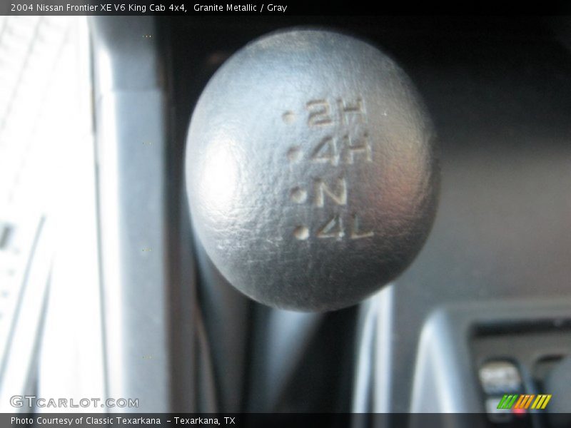 Granite Metallic / Gray 2004 Nissan Frontier XE V6 King Cab 4x4