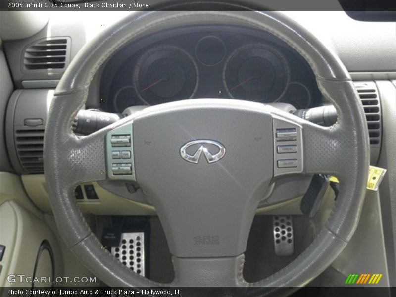 Black Obsidian / Stone 2005 Infiniti G 35 Coupe