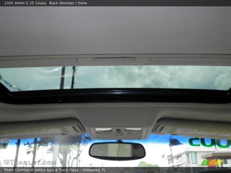 Black Obsidian / Stone 2005 Infiniti G 35 Coupe