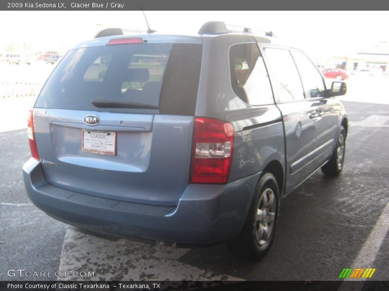 Glacier Blue / Gray 2009 Kia Sedona LX