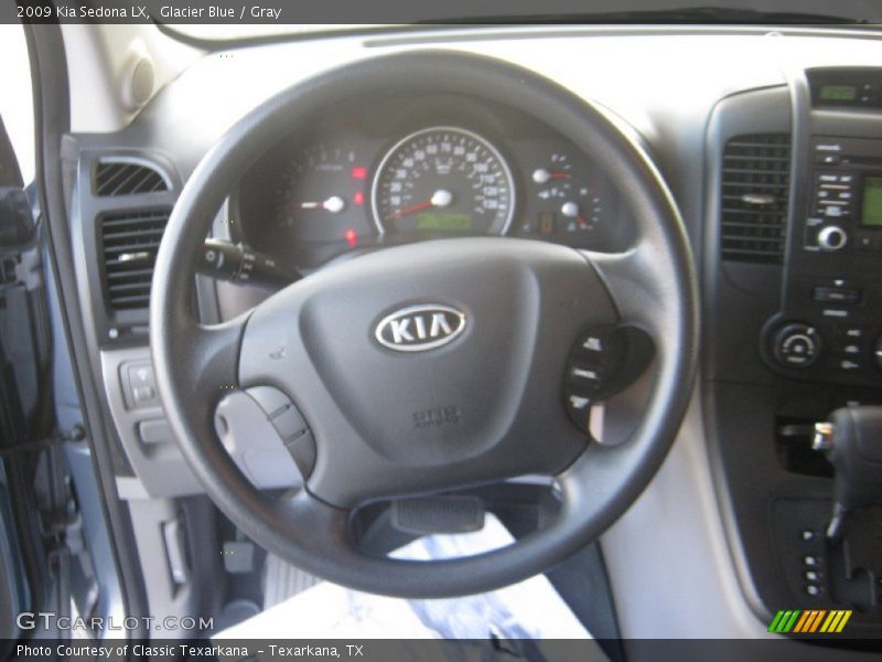 Glacier Blue / Gray 2009 Kia Sedona LX