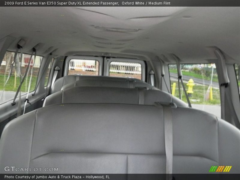 Oxford White / Medium Flint 2009 Ford E Series Van E350 Super Duty XL Extended Passenger