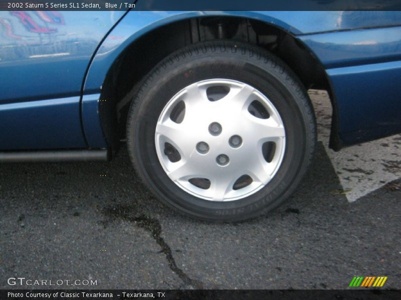 Blue / Tan 2002 Saturn S Series SL1 Sedan