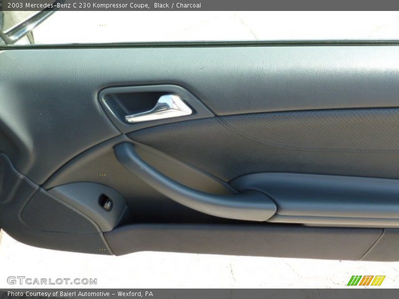 Black / Charcoal 2003 Mercedes-Benz C 230 Kompressor Coupe