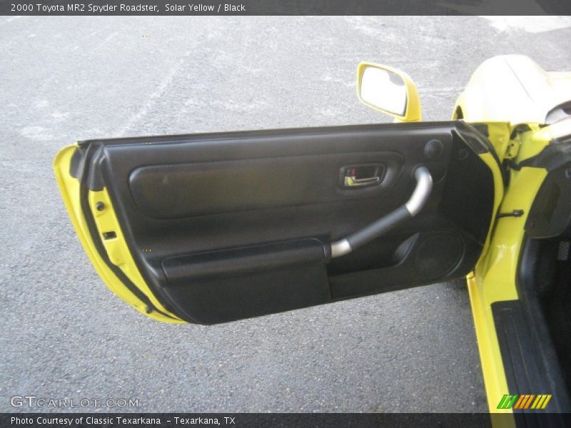 Solar Yellow / Black 2000 Toyota MR2 Spyder Roadster