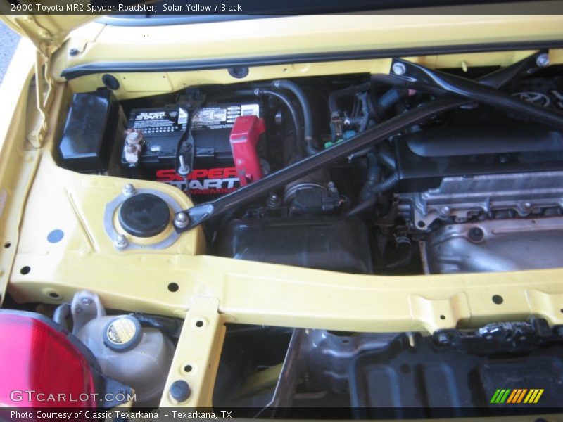 Solar Yellow / Black 2000 Toyota MR2 Spyder Roadster