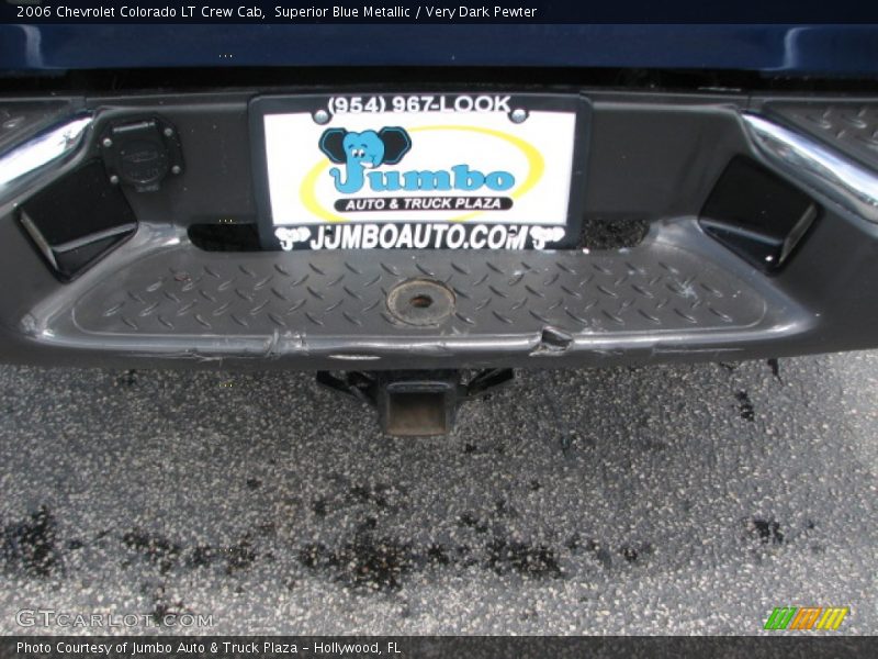 Superior Blue Metallic / Very Dark Pewter 2006 Chevrolet Colorado LT Crew Cab