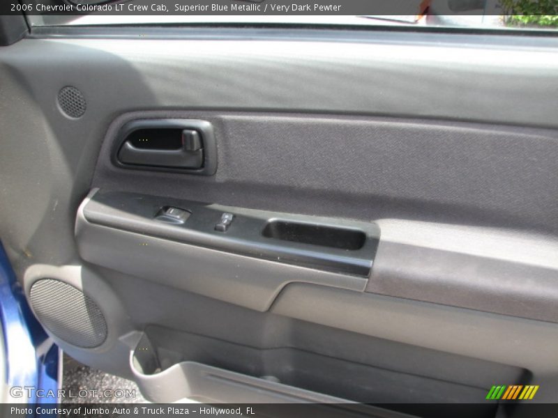 Superior Blue Metallic / Very Dark Pewter 2006 Chevrolet Colorado LT Crew Cab