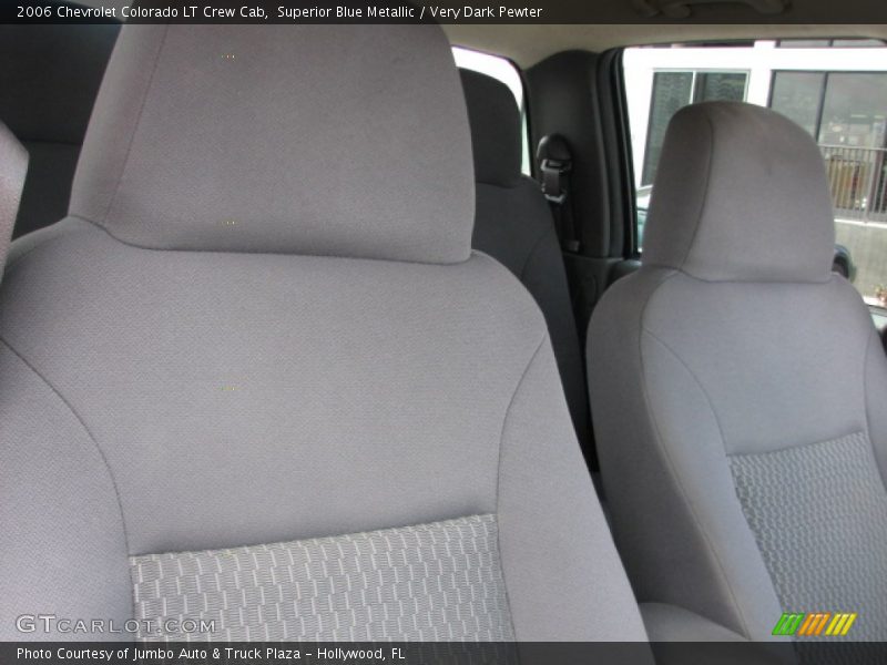 Superior Blue Metallic / Very Dark Pewter 2006 Chevrolet Colorado LT Crew Cab