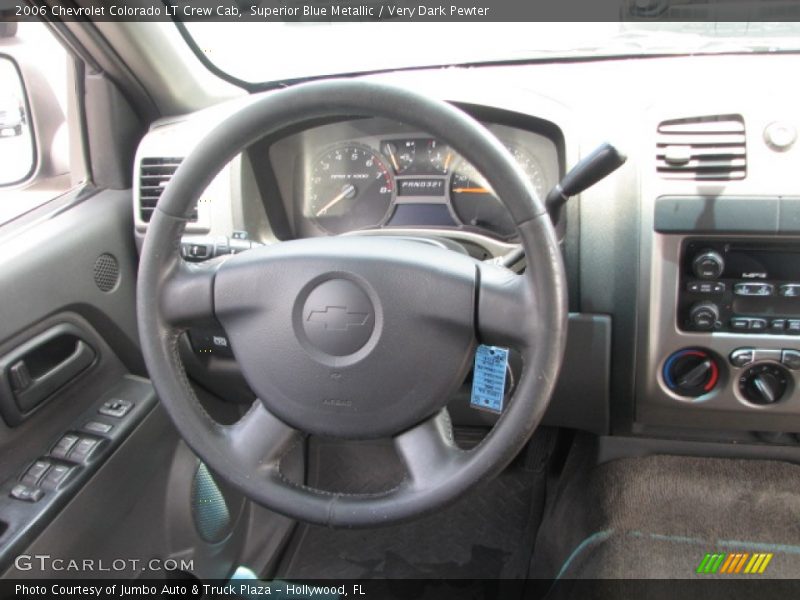 Superior Blue Metallic / Very Dark Pewter 2006 Chevrolet Colorado LT Crew Cab