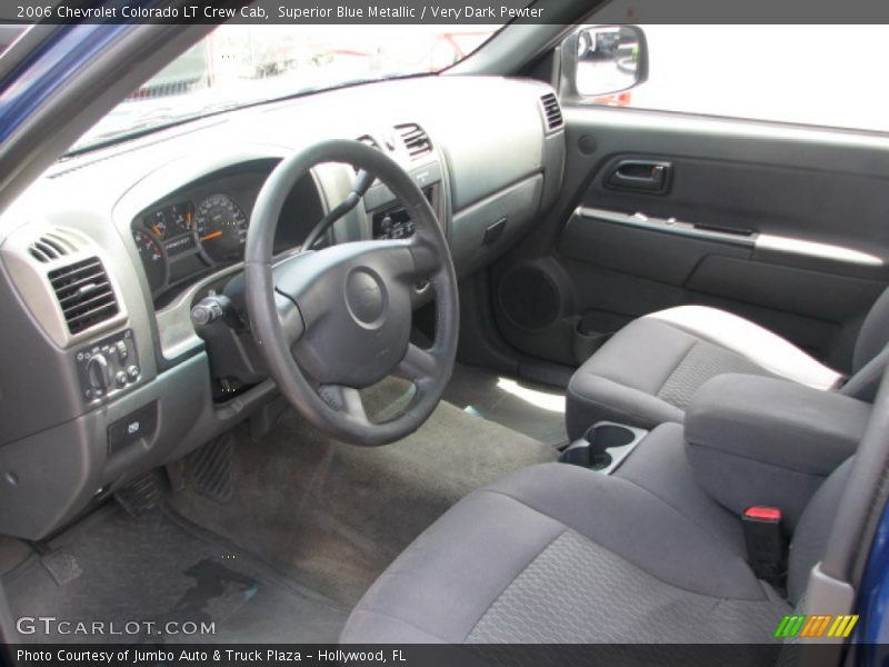 Superior Blue Metallic / Very Dark Pewter 2006 Chevrolet Colorado LT Crew Cab
