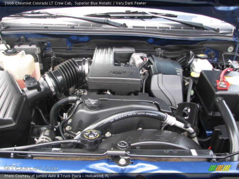 Superior Blue Metallic / Very Dark Pewter 2006 Chevrolet Colorado LT Crew Cab