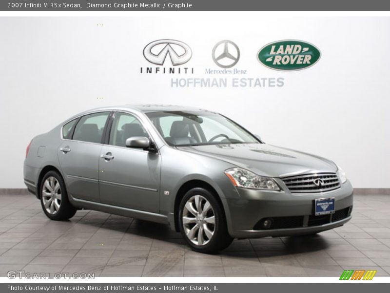 Diamond Graphite Metallic / Graphite 2007 Infiniti M 35x Sedan