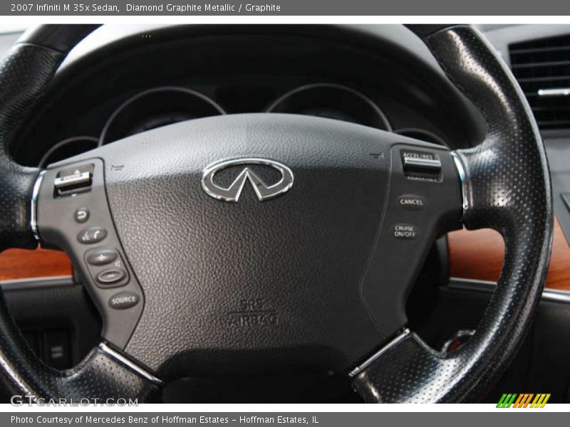 Diamond Graphite Metallic / Graphite 2007 Infiniti M 35x Sedan