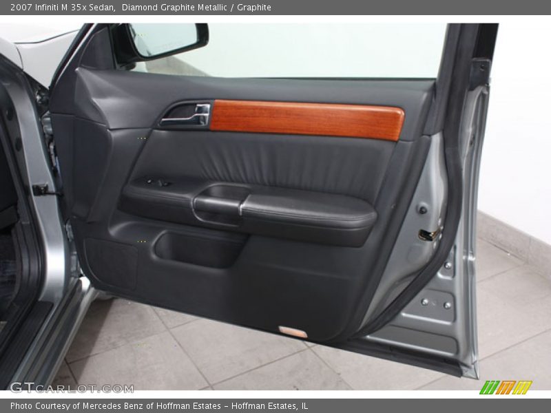 Diamond Graphite Metallic / Graphite 2007 Infiniti M 35x Sedan