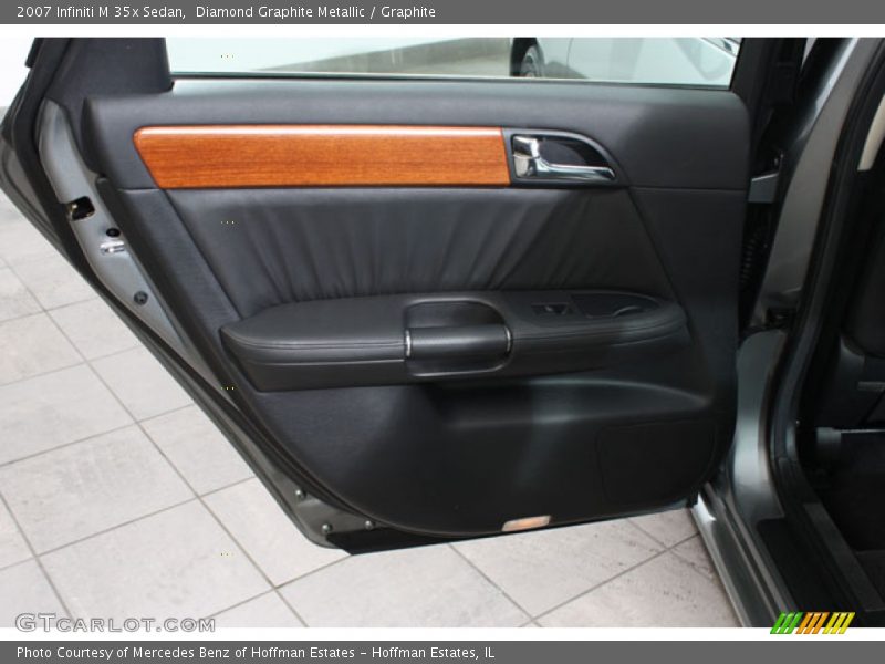 Diamond Graphite Metallic / Graphite 2007 Infiniti M 35x Sedan