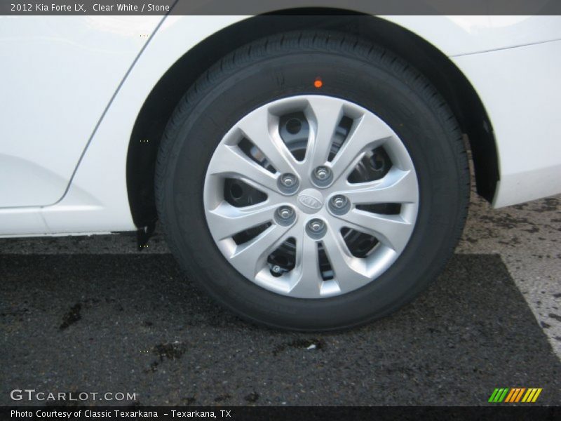 Clear White / Stone 2012 Kia Forte LX